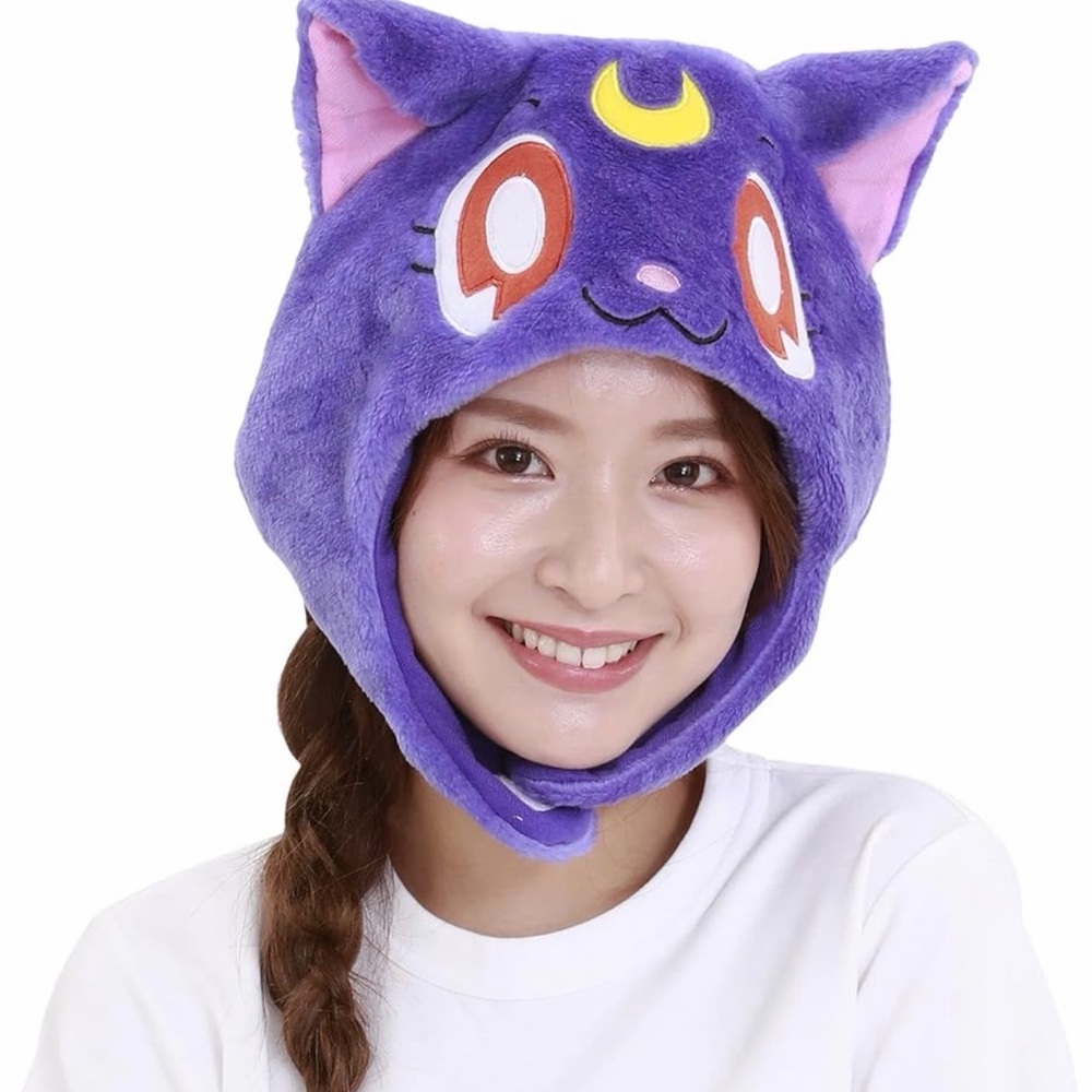 Sailor Moon Luna Kigurumi Hat